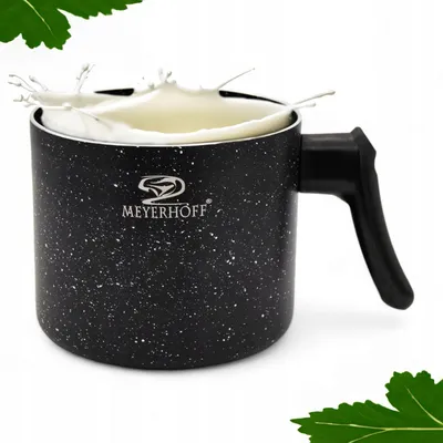Produktbild von Meyerhoff MH102C Milchtopf 1,8L Marmorbeschichtung mit Griff