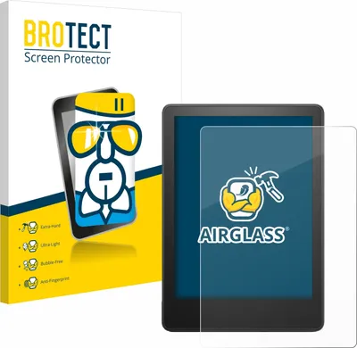 Produktbild von BROTECT Schutzglas für Amazon Kindle Paperwhite 2023 (11. Gen.) Schutzfolie Panzer Folie Glas Display Schutz klar