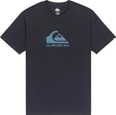 Image de Quiksilver T-shirt à manches courtes Quiksilver Evo Comp Logo Bleu M Homme Bleu M