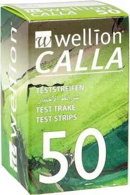 Immagine prodotto di Wellion Calla strisce reattive per la glicemia, 50 strisce reattive