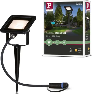 Obrázek produktu pro Paulmann Plug & Shine LED Gartenstrahler Fluter Einzelspot