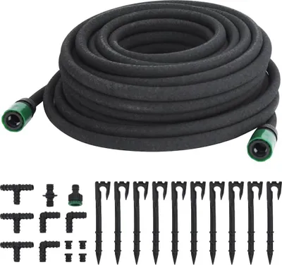 Produktbild von Tropfschlauch Schwarz 0,6" 25 m Gummi
