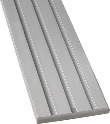 Immagine prodotto di Binario per tende "silver" in alluminio, tutte le lunghezze possibili fino a 480 cm, binario per tende piatte ( 7 mm ), "1- / 2-/ 3- /4-running", incl. scorrimento tende