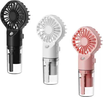 Obrázek produktu pro přenosný, dobíjecí ventilátor, dobíjecí přes USB, pro použití v kancelářích, venku a ve stanech, včetně elektrických ventilátorů.