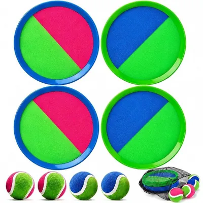 Productafbeelding van Outdoor Balspel met 4 Vangschalen en Ballen