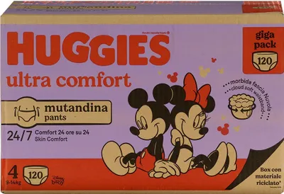 Produktbild von Huggies Ultra Comfort Größe 4 Windeln 120 Einheiten Golden  Golden One Size