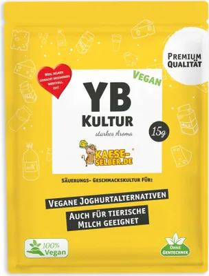 Produktbild von YB Vegan Jogurdkultur - starkes Aroma