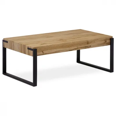 Obrázek produktu pro Autronic Konferenční stolek AHG-250 OAK - divoký dub / černý matný kov