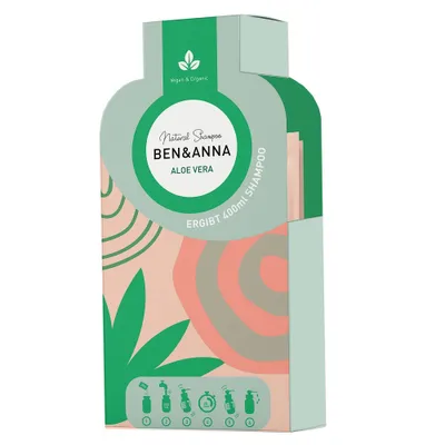 Obrázok produktu pre Ben&Anna Shampooflakes szampon w płatkach do włosów Aloe Vera, 2x20g
