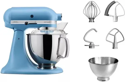 Productafbeelding van KitchenAid 5KSM175PSEVB Artisan keukenmachine, 300 watt, fluweelblauw - vintageblauw