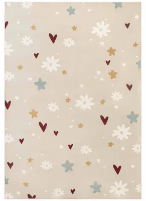 Produktbild von Hanse Home Kinderteppich Amori, Motiv Teppich, Spielteppich, Kinderzimmer, Beige