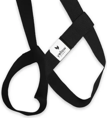 Produktbild von yellowBELT - Gurt zum Tragen der Trainingsmatte - Schwarz - 1 Stück.