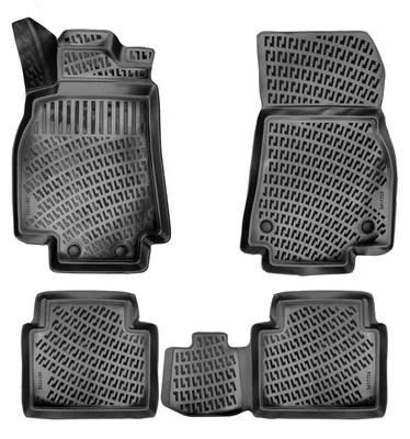 Produktbild von Rizline kompatibel mit MERCEDES B Klasse T245 (2005 -2011) Autofußmatten Auto Allwetter 3D Gummimatten