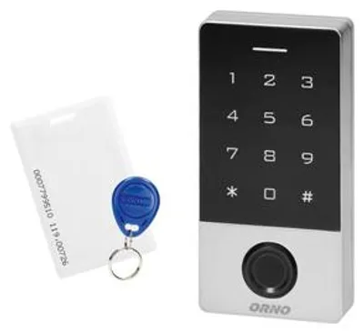 Productafbeelding van RFID-lezer, ORNO OR-ZS-827 toetsenbord, IP68, toegangscontrolesystemen
