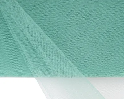 Produktbild von TÜLL Stoff 10m x 150cm, Farbauswahl:eukalytpusgrün 509 / altgrün / salbeigrün