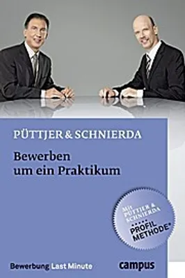 Produktbild von Püttjer, C: Bewerben um ein Praktikum