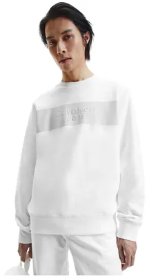 Produktbild von CALVIN KLEIN Sweatshirt Herren Textil Weiß SF12084 - Größe: XL