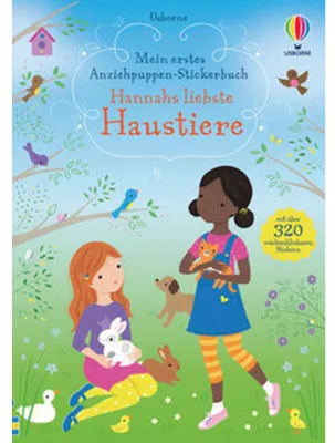 Obrázek produktu pro Mein erstes Anziehpuppen-Stickerbuch: Hannahs liebste Haustiere