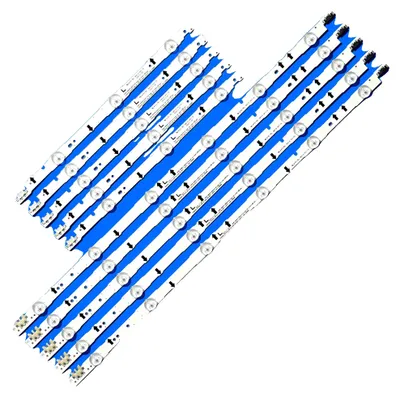 Immagine prodotto di Striscia di retroilluminazione a LED, lunghezza 836 mm, 9 perline LED per striscia, tensione 3 V, compatibile con 2014SVS40_3228, D4GE-400DCA-R2