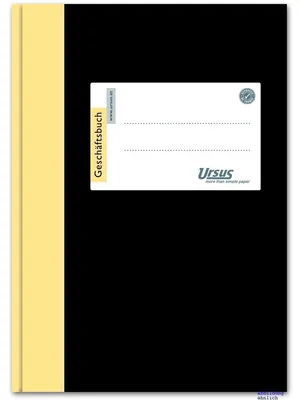 Produktbild von Ursus Staufen Geschäftsbuch 608391 A6 96Blatt 80g kariert