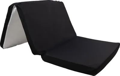 Produktbild von MamaLoes Mara Schwarz 60x120 cm faltbare Matratze in Tasche