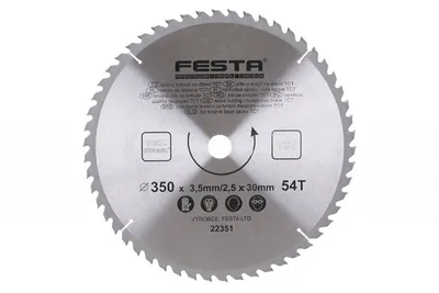 Produktbild von Sägeblatt FESTA 22351 SK 350/3,5/30 mm 54 Zähne