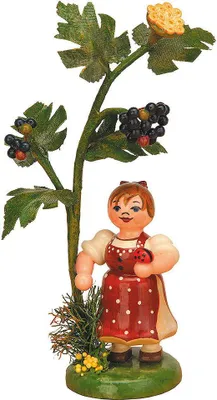 Produktbild von Herbstkind - Holunder (13cm) von Hubrig Volkskunst