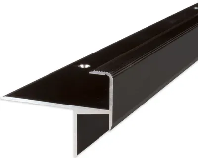 Produktbild von PROVISTON | Treppenkanten- & Winkelprofil | Aluminium | 33 x 13.3 x 1000 mm | Bronze Dunkel