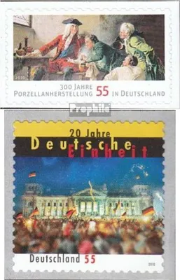Produktbild von Briefmarken BRD (BR.Deutschland) 2010 Mi 2816,2822 (kompl.Ausg.) selbstklebende Ausgaben gestempelt Porzellanherstellung
