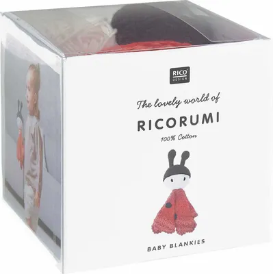 Obrázek produktu pro Rico Design Ricorumi Sada na háčkování „Baby Blankies“ – beruška