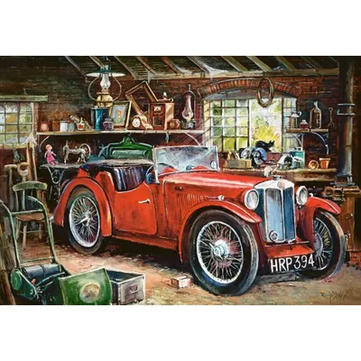 Image de scie sauteuse Vintage Garage 1000 pièces