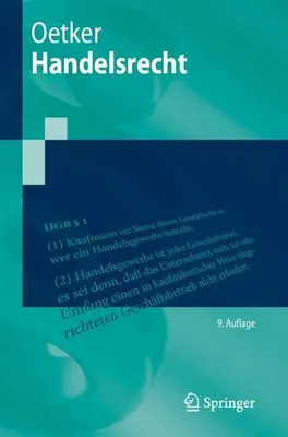 Obrázek produktu pro Handelsrecht
