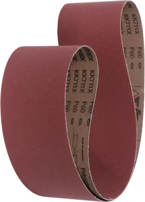 Produktbild von VSM Schleifband Normalkorund (A) KK711X, 120x1500 mm, Körnung: 60