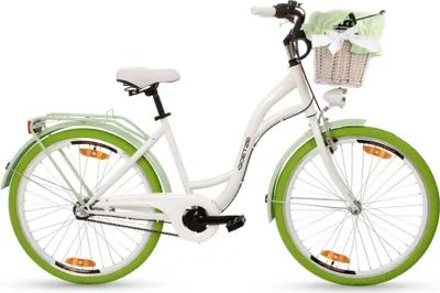 Obrázek produktu pro Městské kolo Goetze Style 26" – 3 rychlosti Nexus, ocelový rám 17", LED osvětlení, košík