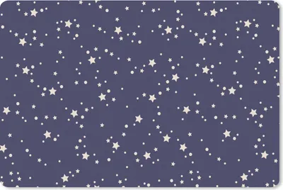 Produktbild von MuchoWow® Schreibtischunterlage Sternenhimmel - Weltraum - Muster - Kinder 60x40 cm - XXL Mauspad - Großes Mauspad