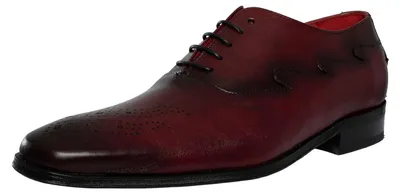 Produktbild von Jeffery West Oxford-Schuhe aus Leder, Rot 43 EU