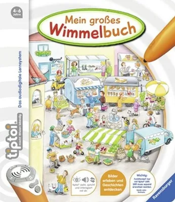 Produktbild von Ravensburger tiptoi® Buch Mein großes Wimmelbuch