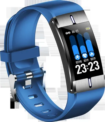 Produktbild von BM08 Smart Armband Sport Herzfrequenz Blutdruck Schlafqualität Überwachung Benachrichtigung Push Watch blau