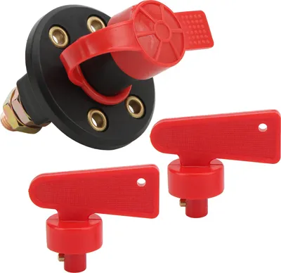 Obrázek produktu pro Odpojovač autobaterie, odpojovač, sada izolátorů pro odpojení proudu pro vozidla, lodě, DC 12 V-24 V