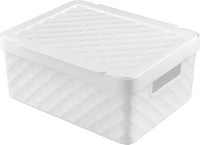 Obrázek produktu pro Box Úložný S Víkem 36X27X14Cm, Plast Diamond
