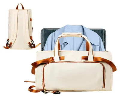 Produktbild von 4-in-1 Kleidersack Reisetasche, Anzugtasche und Rucksack für Damen und Herren