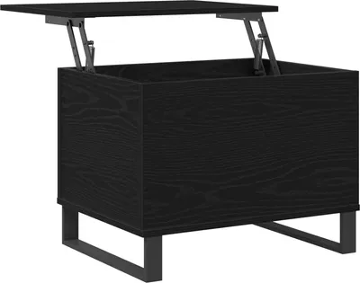 Produktbild von "Winterschlussverkauf "Couchtisch - CLORIS - Wohnzimmertisch - Robust und langlebig - Schwarz Eichen-Optik 60 x 44,5 x 45 cm - NeuMöbel9863253