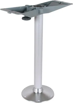 Produktbild von Alu-Tischsäule mit Fuß Tischhalter Tischbein Tischgestell Tischfuß für Wohnmobil, Wohnwagen