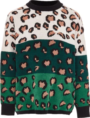 Image de Pull en maille ebeeza pour femme - olive, M