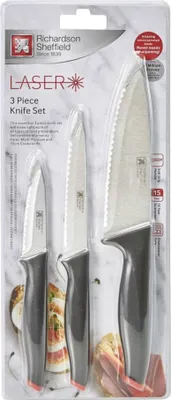 Produktbild von Richardson Sheffield 3-tlg. Küchenmesser-Set Laser