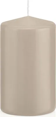 Produktbild von Stumpenkerzen Schlamm 100 x Ø 48 mm, 24 Stück