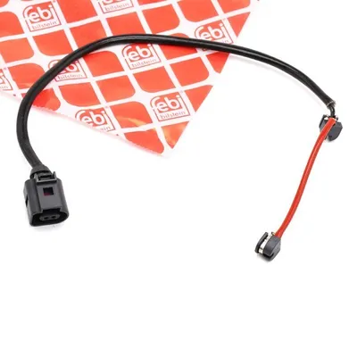 Produktbild von FEBI BILSTEIN 23360 Warnkontakt Bremsbelagverschleiß 420mm Vorne Links Vorne Rechts für VW Touareg (7LA, 7L6, 7L7) für AUDI Q7 (4LB) für PORSCHE