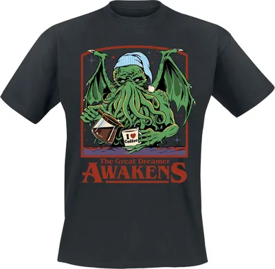 Produktbild von Steven Rhodes T-Shirt Herren The Great Dreamer schwarz XXL