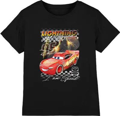 Obrázek produktu pro Auta - dětské tričko "I Am Speed" TV14906 (128) (černá)