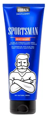 Immagine prodotto di Sportsmen 2in1 Body & Hair – Gel doccia e shampoo sportivo